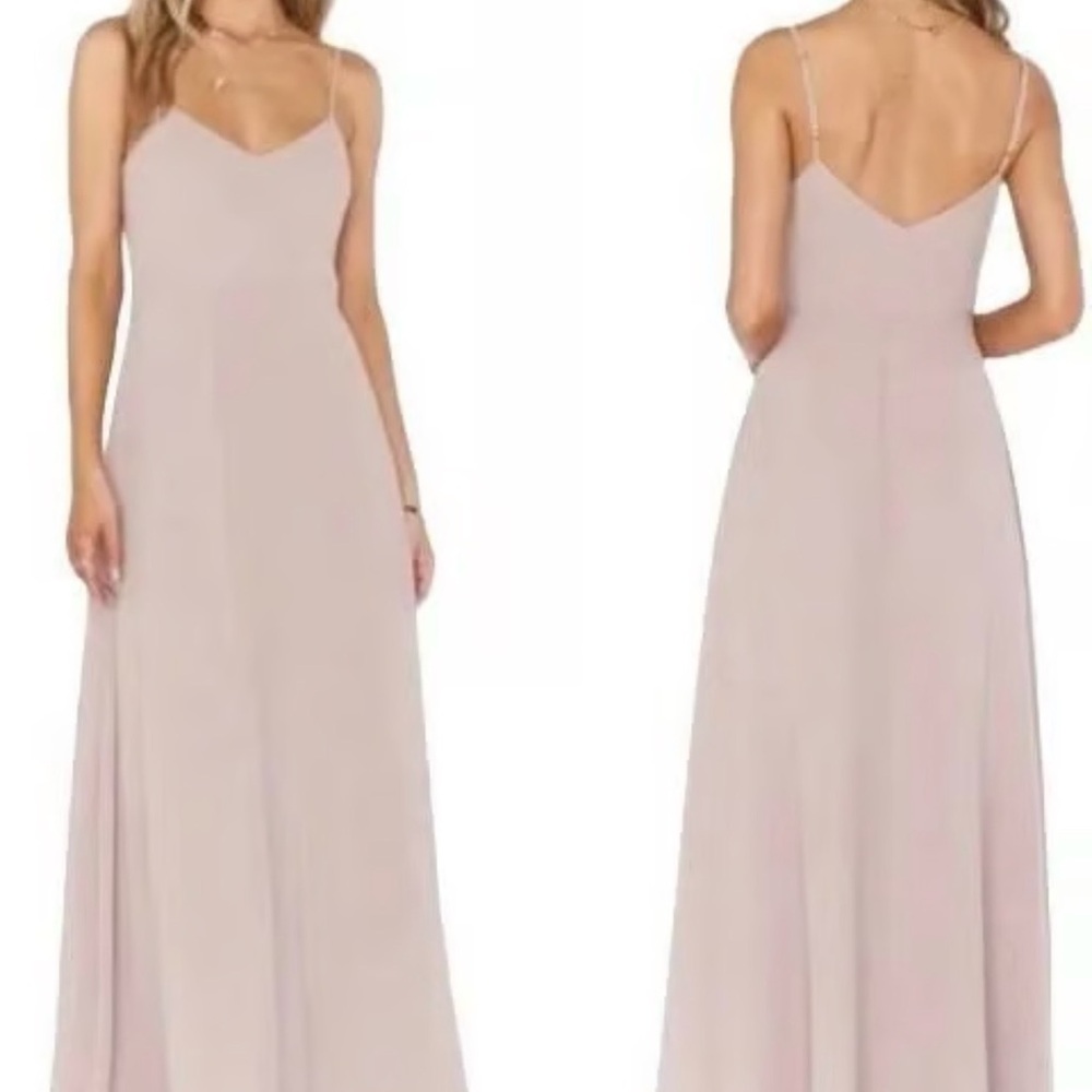 Show Me Your MuMu Soft Pink Maxi Dress